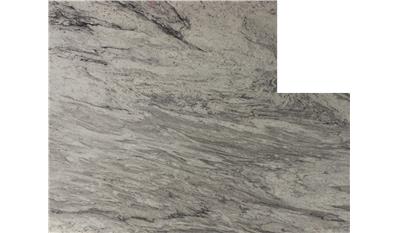 Thunder White Granite slab 