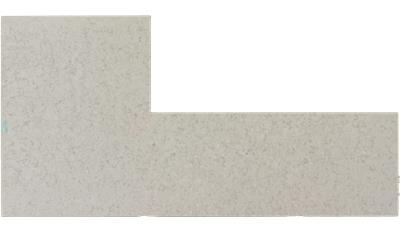 Alba/Snowcap 2CM 63x130 Quartz slab 