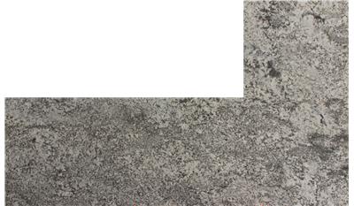 Rigel White Granite slab 
