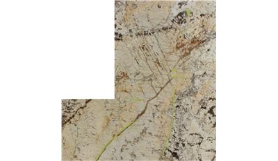 Barbados Sand Granite slab 