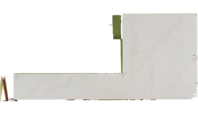 Calacatta Gold Suede 2CM 63x128 Quartz slab 