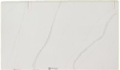 Calacatta Verde 3CM 63x130 Quartz slab 