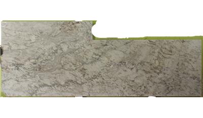 Thunder White Granite slab 