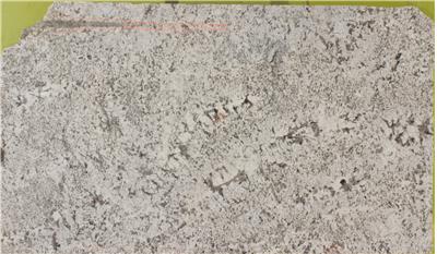 Saddle White Granite slab 