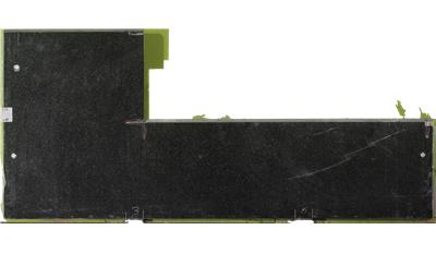 Flint Black 2CM 65.5x132 Quartz slab 