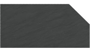 Carbon Grey Granite slab 3 cm