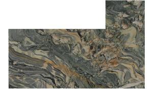 Explosion Blue Quartzite slab 3 cm