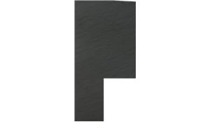 Carbon Grey Granite slab 3 cm